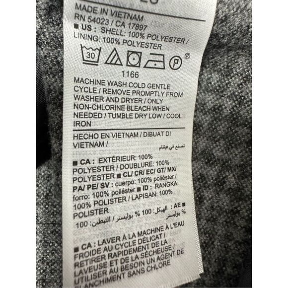 Old Navy Women’s Double-Breasted Textured Houndstooth Plaid Blazer Sz XL - Picture 10 of 15